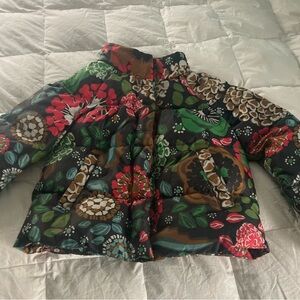 Burberry Floral Puffer Jacket